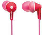 Panasonic Ergo Fit Earphones RP-HJE125E-P- Pink N/A